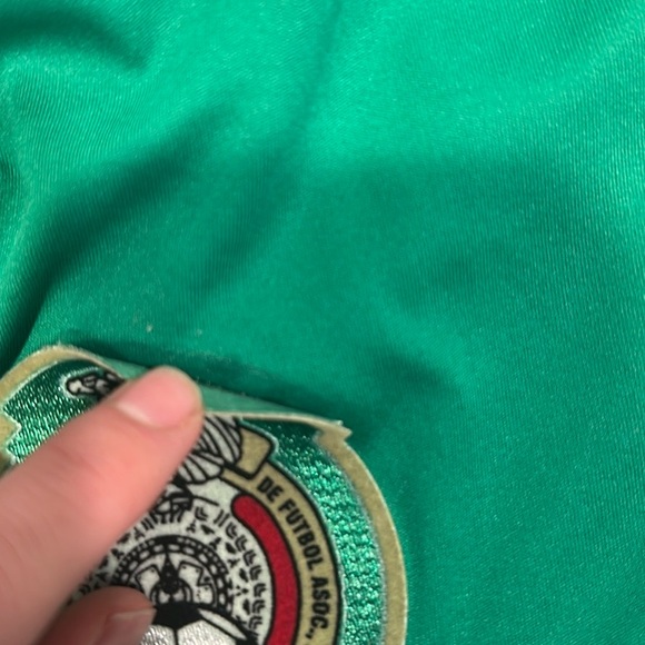 Adidas Mexico 2011-2012 Home Green Soccer Jersey - Picture 8 of 9